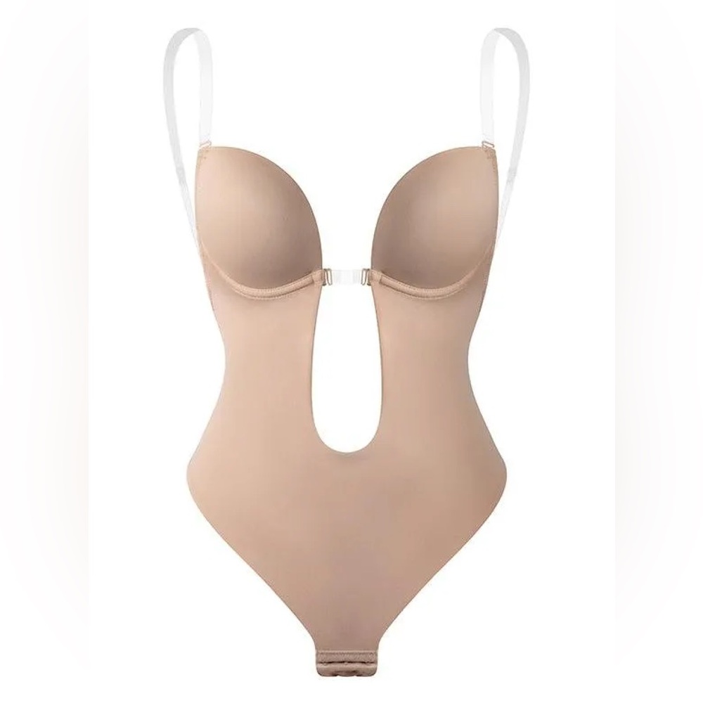 Deep V Neck Plunge Bra & Bodysuit